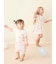 【BABY】シーサイドキャット柄半袖ロンパース