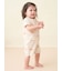 【BABY】シーサイドキャット柄半袖ロンパース