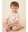 【BABY】シーサイドキャット柄半袖Tシャツ