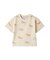 【BABY】シーサイドキャット柄半袖Tシャツ