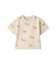 【BABY】シーサイドキャット柄半袖Tシャツ