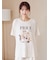 【接触冷感】ファッションCATS&DOGSワンポイントTシャツ