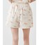 シーサイドキャット柄ショートパンツ
