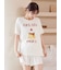 【ONLINE限定】【接触冷感】プリンワンポイントTシャツ&ショートパンツセット