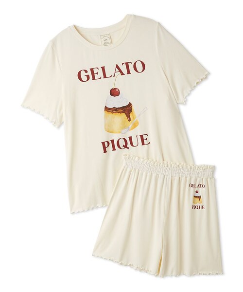 ONLINE限定】【接触冷感】プリンワンポイントTシャツ&ショートパンツ