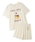 【ONLINE限定】【接触冷感】プリンワンポイントTシャツ&ショートパンツセット
