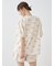 シーサイドキャット柄Tシャツ