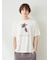 【ラッピング済み】【HOMME】【接触冷感】レーヨンドッグワンポイントTシャツ&ハーフパンツセット
