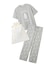【ラッピング済み】【IFMC.】【HOMME】ワンポイントTシャツ&ロングパンツSET