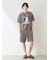 【ラッピング済み】【ONLINE限定】【HOMME】エアリーモコドッグジャガードプルオーバー&ハーフパンツセット