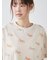 シーサイドキャット柄ワンピース
