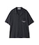 【HOMME】【接触冷感】COOLレーヨンロゴシャツ