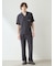 【HOMME】【接触冷感】COOLレーヨンロゴシャツ