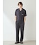 【HOMME】【接触冷感】COOLレーヨンロゴシャツ