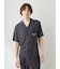 【HOMME】【接触冷感】COOLレーヨンロゴシャツ