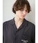 【HOMME】【接触冷感】COOLレーヨンロゴシャツ