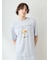 【HOMME】【接触冷感】COOLレーヨンデザートロゴTシャツ