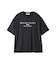 【HOMME】【接触冷感】COOLレーヨンロゴTシャツ