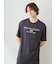 【HOMME】【接触冷感】COOLレーヨンロゴTシャツ