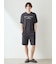 【HOMME】【接触冷感】COOLレーヨンロゴハーフパンツ