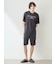 【HOMME】【接触冷感】COOLレーヨンロゴハーフパンツ