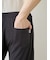 【HOMME】【接触冷感】COOLレーヨンロゴハーフパンツ