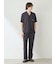 【HOMME】【接触冷感】COOLレーヨンロゴロングパンツ