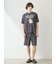 【ONLINE限定】【HOMME】【接触冷感】レーヨンジェラートベアプリントTシャツ&ハーフパンツセット