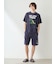 【HOMME】エアリーモコスリーピングダイナソージャガードプルオーバー