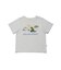 【JUNIOR】【接触冷感】スリーピングダイナソーTシャツ&柄ショートパンツセット
