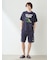 【HOMME】エアリーモコスリーピングダイナソージャガードハーフパンツ