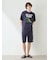 【HOMME】エアリーモコスリーピングダイナソージャガードハーフパンツ