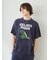 【ONLINE限定】【HOMME】エアリーモコスリーピングダイナソージャガードプルオーバー&ハーフパンツセット