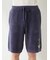 【ONLINE限定】【HOMME】エアリーモコスリーピングダイナソージャガードプルオーバー&ハーフパンツセット