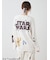 【STAR WARS】【ユニセックス】スムーズィーキャラクターワッペンカーディガン