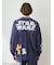 【STAR WARS】【ユニセックス】スムーズィーキャラクターワッペンカーディガン