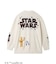 【STAR WARS】【ユニセックス】スムーズィーキャラクターワッペンカーディガン