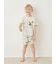 【KIDS】【接触冷感】スリーピングダイナソー柄ショートパンツ