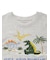 【KIDS】【接触冷感】スリーピングダイナソーワンポイントTシャツ