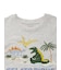 【KIDS】【接触冷感】スリーピングダイナソーワンポイントTシャツ
