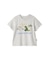 【KIDS】【接触冷感】スリーピングダイナソーワンポイントTシャツ