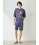 【HOMME】【接触冷感】スムーズィーliteシーアニマルジャガードハーフパンツ