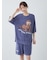 【HOMME】【接触冷感】スムーズィーliteシーアニマルジャガードハーフパンツ