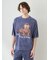 【ONLINE限定】【HOMME】【接触冷感】スムーズィーliteシーアニマルジャガードプルオーバー&ハーフパンツセット