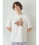 【HOMME】【接触冷感】シーアニマル柄ワンポイントTシャツ