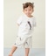 【BABY】【接触冷感】シーアニマル柄ワンポイントTシャツ