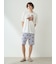 【HOMME】【接触冷感】シーアニマル柄ハーフパンツ
