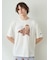 【ONLINE限定】【HOMME】【接触冷感】シーアニマル柄ワンポイントTシャツ&ハーフパンツセット