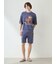 【HOMME】【接触冷感】スムーズィーliteシーアニマルジャガードプルオーバー