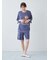 【HOMME】【接触冷感】スムーズィーliteシーアニマルジャガードプルオーバー